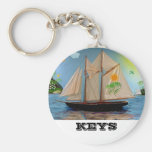 Tropical Paradise Key Chains