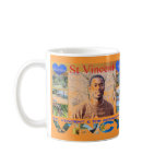 tropical paradise, vincent island mugs