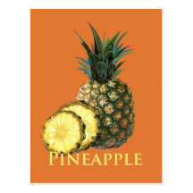 Tropical Pineapple Postcards