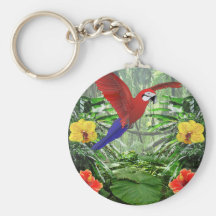 Tropical Rain Forest Key Chain