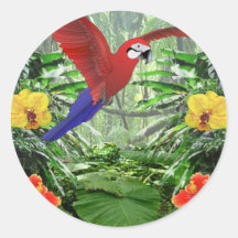Tropical Rain Forest Stickers