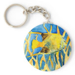 tropical saltwater fish sea life art painting gift keychains