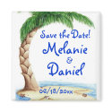 Tropical Save the Date! magnets