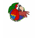 Tropical Scarlet Macaw T-Shirt