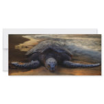 Tropical Sea Turtle rack cards