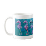 Tropical Seahorses  in the Water Coffee Mug