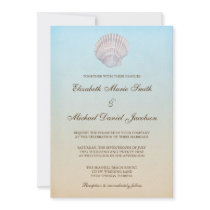 Tropical Seashell Beach Wedding