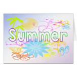 Tropical Summer Card