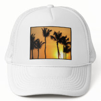 Tropical Sunset Baseball Hat