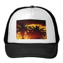 Tropical Sunset Trucker Hat