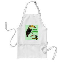 Tropical Toucan Aprons