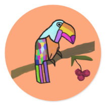 Tropical Toucan Stickers