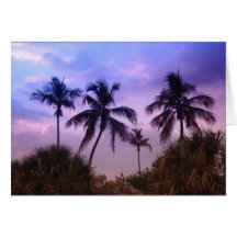 Tropical Violet Card