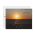 Tropical Wedding Announcement