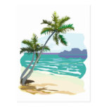 Tropics Scene Post Card