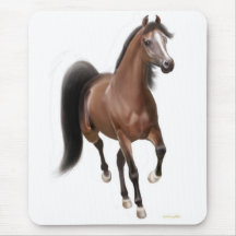 Trotting Arabian Horse Mousepad