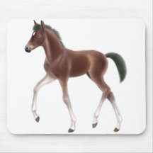 Trotting Foal Mousepad