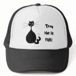 Trouble Is FUN! hats