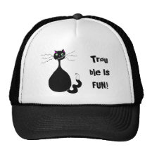 Trouble Is FUN! Trucker Hats