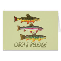 Trout Catch and Release Card