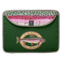 Trout Catch & Release Fishing MacBook Pro Sleeves