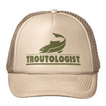 Trout Fishing Mesh Hat