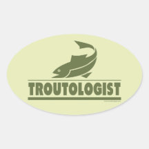 Trout Fishing Sticker