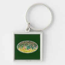 Trout Fly FIshing Key Chain