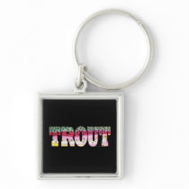 Trout Fly Fishing Keychains