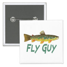 Trout Fly Fishing Pin