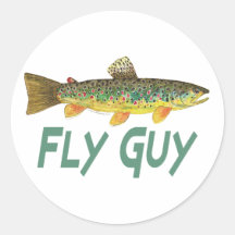 Trout Fly Fishing Stickers
