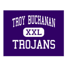 Troy Buchanan - Trojans - High - Troy Missouri Post Cards