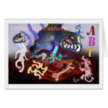 Trubble in the nursery card by Anjo Lafin