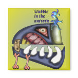 Trubble in the nursery magnet by Anjo Lafin
