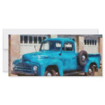 Truck - An International old truck rack cards