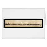 Truck Army Border Photo 1917 Greeting Card