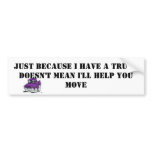 TRUCK bumper stickers