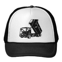 truck dump dumper tipper lorry trucker hat
