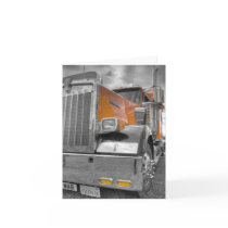 Truck Greeting Card