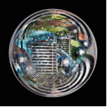 Truck Snowglobe Ornament
