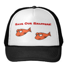 Trucker Hat - Orange Snappers