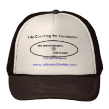 Trucker Hat - The Serviceman's Life Coach - Cap