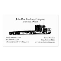 Trucker Trucking Business Card