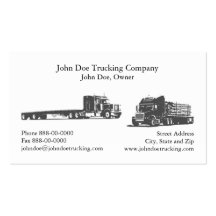 Trucker Trucking Business Card