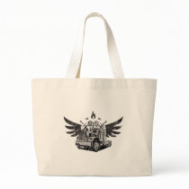 Trucker Wings Canvas Bag