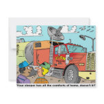 TRUCKERS' GIFT ITEMS invitations