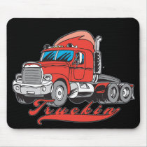 Truckin' Mouse Mats