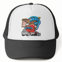Trucking Eagle Trucker Hats