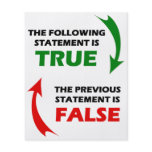 True and False Statements flyers