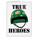 True Army Heroes cards